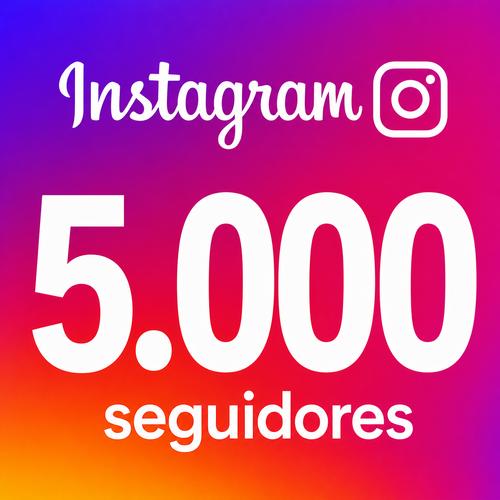 Instagram 5.000 seguidores