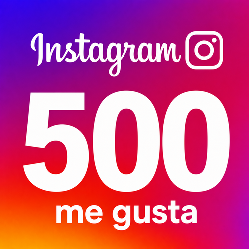 Instagram obtiene 500 me gusta