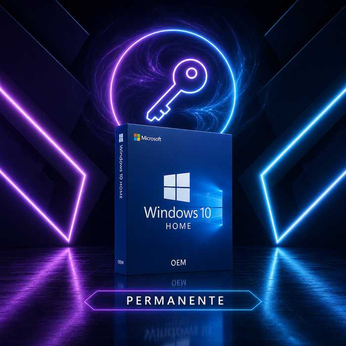 Activación Windows 10 Home OEM — Licencia de Por Vida