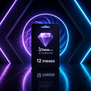 Chess.com Diamond 12 Meses — Acceso Premium Chile