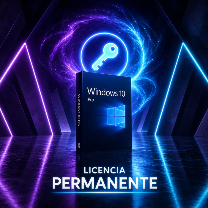 Activación Windows 10 Pro — Licencia Permanente