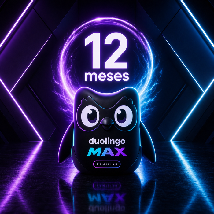 Duolingo MAX 12 Meses — Acceso Premium con IA Chile